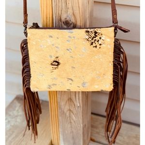 American Darling Hair on Hide Cross Body Bag